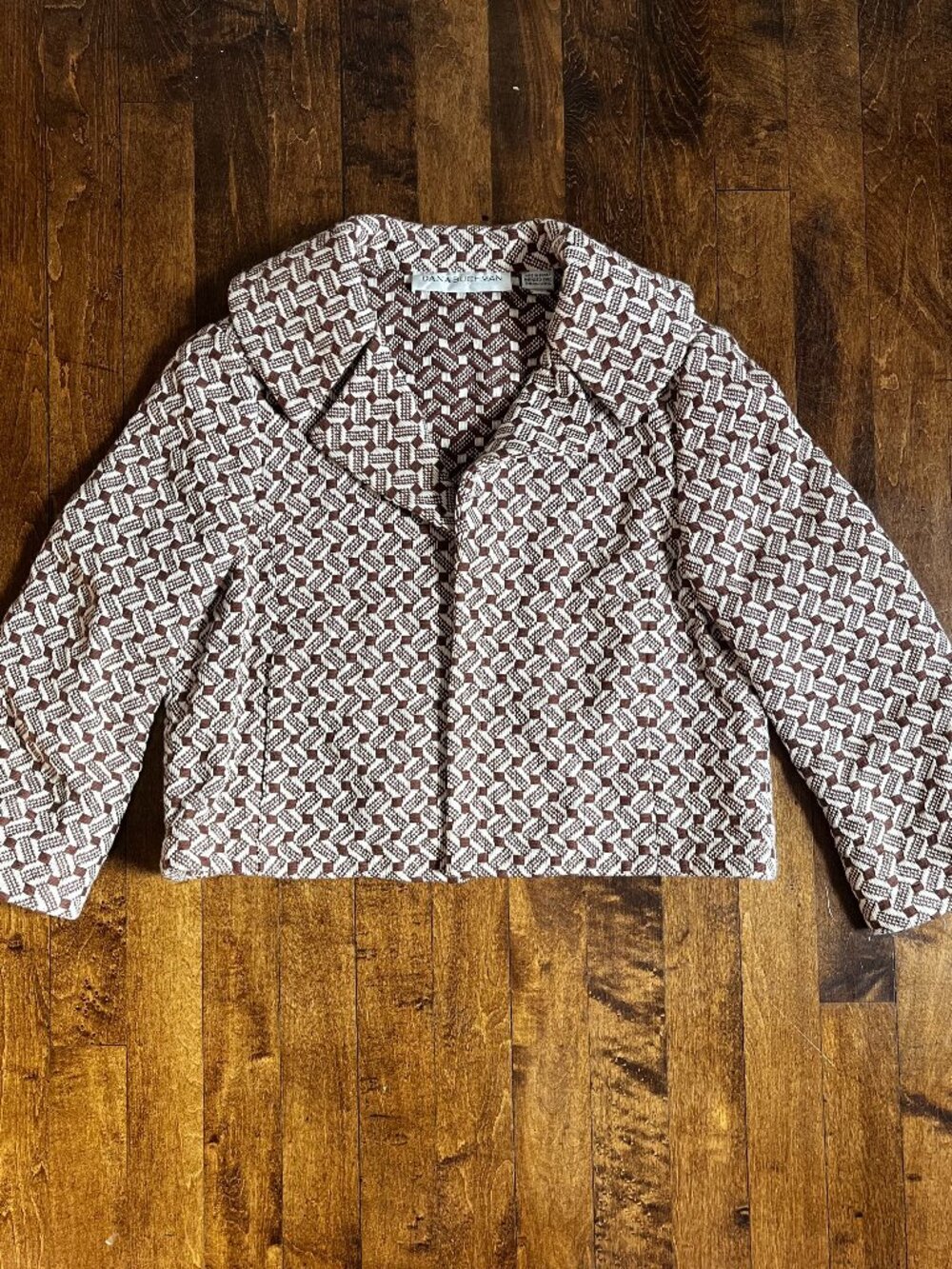 Vintage Cropped Blazer Jacket, size M